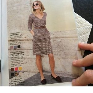 NWOT Boden bow-waist belt, tan, M/L